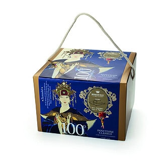 Panettone artisanal Traditionnel Classico 1kg de la Maison G.Cova à Milan
