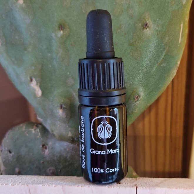 Huile Pure de Graines de Figue de Barbarie Corse - 5 ml - Pipette