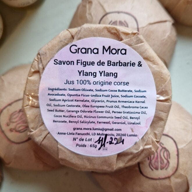 Savon Figue de barbarie Corse et Ylang Ylang 65gr – Image 3
