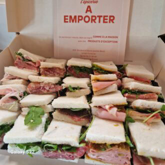 PLATEAU DE 20 TRAMEZZINI GOURMANDS A COMMANDER 48H A L'AVANCE