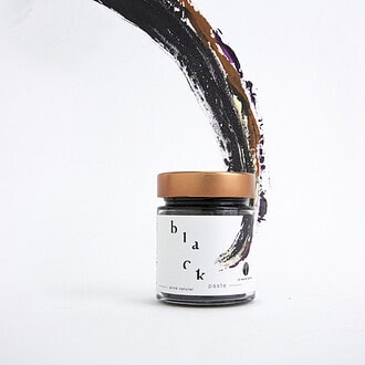 Black Latte - Pâte de sésame noir et charbon végétal actif – 100% Naturel – 150g