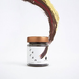 Latte Raw Cacao Paste – Pâte de cacao cru – 100% Bio – 165g- La Main Noire