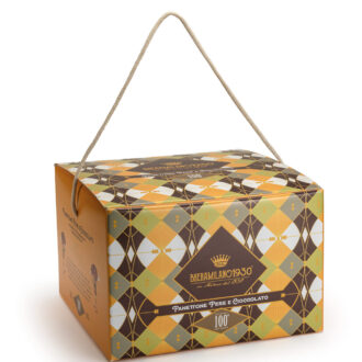 PANETTONE POIRE CHOCOLAT 1KG -BRERAMILANO1930