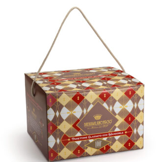 PANETTONE GLACE AUX AMANDES 1KG - BRERAMILANO1930