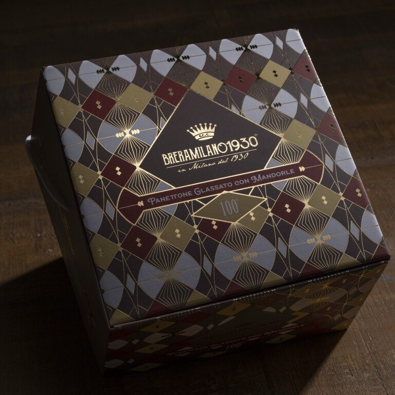 PANETTONE GLACE AUX AMANDES 1KG - BRERAMILANO1930 – Image 3