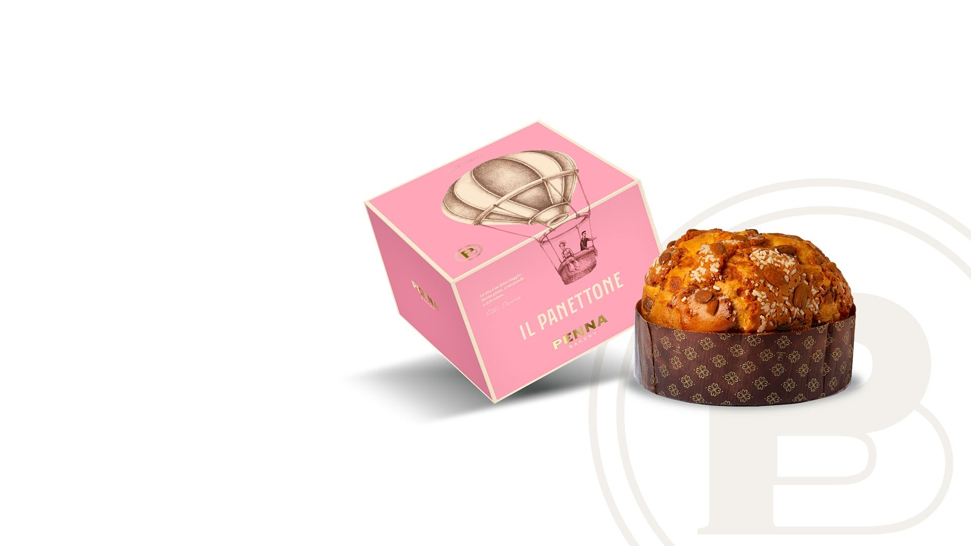 Le panettone traditionnel 0.750KG - Patisserie Penna