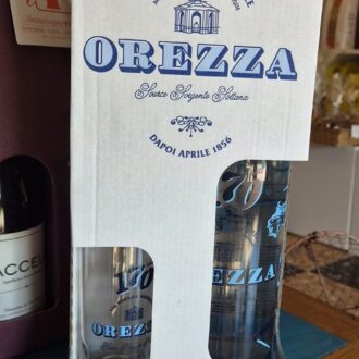 COFFRET COLLECTOR OREZZA 170 ANS EDITION LIMITEE AVEC VERRES SERIGRAPHIES